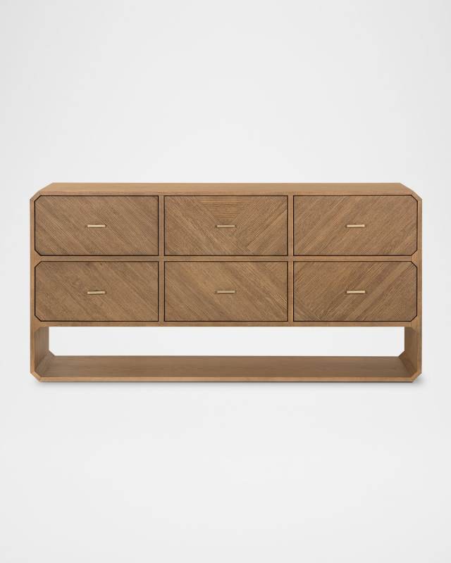Caspian 6-Drawer Dresser